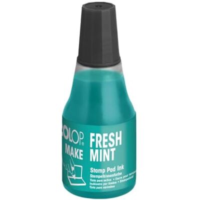 COLOP Ricarica di inchiostro per tamponi MAKE 25 ml, menta fresca COLOP Ricarica di inchiostro per tamponi MAKE 25 ml, menta fresca