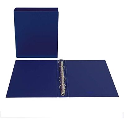 Favorit Raccoglitore Formato Interno 15 x 21 cm, 4 Anelli Diametro 25 mm, Blu Favorit Raccoglitore Formato Interno 15 x 21 cm, 4 Anelli Diametro 25 mm, Blu