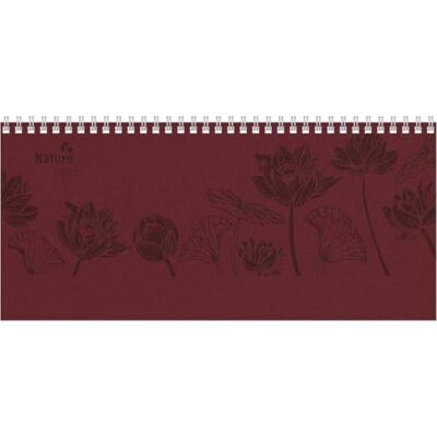 Alpha Tisch-Querkalender Nature Line Flower 2027: Wochenkalender 29,7x13,5 cm mit 1 Woche auf 2 Seiten, Notizbereich & Stundeneinteilung 8-21 Uhr, umweltfreundlicher Bürokalender für Arbeit Alpha Tisch-Querkalender Nature Line Flower 2027: Wochenkalender 29,7x13,5 cm mit 1 Woche auf 2 Seiten, Notizbereich & Stundeneinteilung 8-21 Uhr, umweltfreundlicher Bürokalender für Arbeit