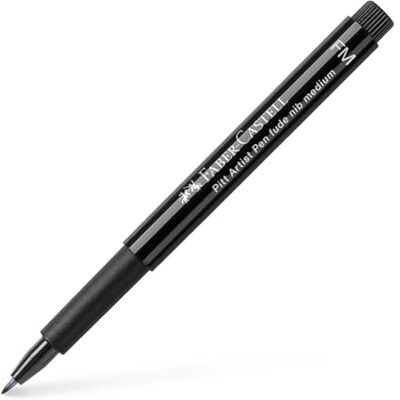 Faber-Castell Pitt Artist Pen XXS Penna a inchiostro tratto 0,05 mm, colore 199, 1 pezzo, colore: Nero Faber-Castell Pitt Artist Pen XXS Penna a inchiostro tratto 0,05 mm, colore 199, 1 pezzo, colore: Nero