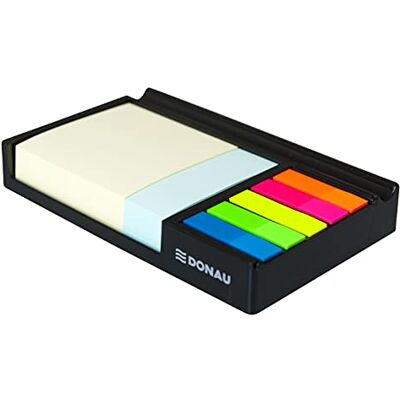 DONAU DANUBIO portapenne/scrivania portapenne/organizer da scrivania con un cassetto, 164 X 104 X 24 mm, Nero DONAU DANUBIO portapenne/scrivania portapenne/organizer da scrivania con un cassetto, 164 X 104 X 24 mm, Nero