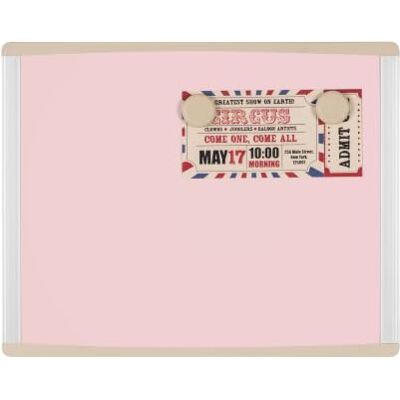 Bi-Office Lavagna magnetica Inka Peony, 35,5x28cm, Superficie in Acciaio Laccato, Cornice in alluminio e plastica beige Bi-Office Lavagna magnetica Inka Peony, 35,5x28cm, Superficie in Acciaio Laccato, Cornice in alluminio e plastica beige