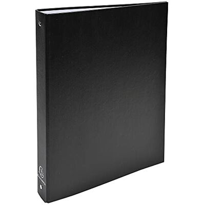 Exacompta 51371E Cartelle ad Anelli, 32x26 cm, Nero Exacompta 51371E Cartelle ad Anelli, 32x26 cm, Nero