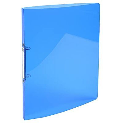 Exacompta Iderama PP Raccoglitore ad anelli flessibile, A4, 2 anelli, dorso 20 mm, colore: Azzurro Exacompta Iderama PP Raccoglitore ad anelli flessibile, A4, 2 anelli, dorso 20 mm, colore: Azzurro