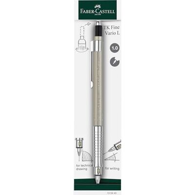 Faber-Castell Matita meccanica TK-Fine Vario L 1,0 mm, Oro Champagne, mina con meccanismo morbido/duro Faber-Castell Matita meccanica TK-Fine Vario L 1,0 mm, Oro Champagne, mina con meccanismo morbido/duro