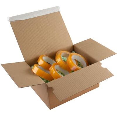 Blake VITA Packaging 305 x 215 x 220 mm 131Scatola postale a chiusura rapida Stacca e sigilla () Kraft, Confezione da 10 Blake VITA Packaging 305 x 215 x 220 mm 131Scatola postale a chiusura rapida Stacca e sigilla () Kraft, Confezione da 10