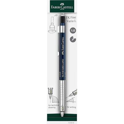Faber-Castell Matita meccanica TK-Fine Vario L 1,0 mm, Indaco, mina con meccanismo morbido/duro Faber-Castell Matita meccanica TK-Fine Vario L 1,0 mm, Indaco, mina con meccanismo morbido/duro