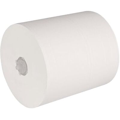 MAUL Asciugamani di carta a 2 strati, 19,5 cm x 200 m (6 rotoli) Asciugamano pieghevole in carta delicato sulla pelle e delicato Asciugamano in 100% cellulosa multistrato, goffrato, assorbente MAUL Asciugamani di carta a 2 strati, 19,5 cm x 200 m (6 rotoli) Asciugamano pieghevole in carta delicato sulla pelle e delicato Asciugamano in 100% cellulosa multistrato, goffrato, assorbente