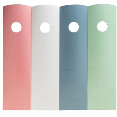 Exacompta Rif. Set di 4 raccoglitori per riviste MAG-CUBE Autentik, portariviste, cataloghi, riviste, portadocumenti, formato A4 e A4+, larghezza 27,5 cm, assortiti Exacompta Rif. Set di 4 raccoglitori per riviste MAG-CUBE Autentik, portariviste, cataloghi, riviste, portadocumenti, formato A4 e A4+, larghezza 27,5 cm, assortiti