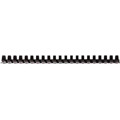 Fellowes Dorsi Plastici per Rilegatura, 21 anelli, passo 9/16, Diametro 19 mm, 100 pezzi , Nero Fellowes Dorsi Plastici per Rilegatura, 21 anelli, passo 9/16, Diametro 19 mm, 100 pezzi , Nero