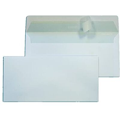 Blasetti 048 Buste Postali senza finestra con chiusura a Strip autoadesiva dimensioni 11x23 cm 90gr/mq in scatola da 500 pz Blasetti 048 Buste Postali senza finestra con chiusura a Strip autoadesiva dimensioni 11x23 cm 90gr/mq in scatola da 500 pz
