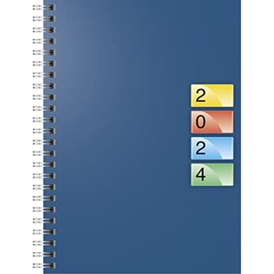 BRUNNEN Agenda settimanale DATAline modello 796 2024 2 pagine = 1 settimana formato foglio 14,8 x 20,8 cm stampato in quattro colori BRUNNEN Agenda settimanale DATAline modello 796 2024 2 pagine = 1 settimana formato foglio 14,8 x 20,8 cm stampato in quattro colori