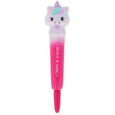 Legami Penna Gel Antistress Squeezies, Tema Unicorn, Cancelleria Per Scrivere Rilassarsi Concentrarsi, Penna Anti Stress, Super Morbida, Inchiostro Nero, Diametro Punta 1 mm Legami Penna Gel Antistress Squeezies, Tema Unicorn, Cancelleria Per Scrivere Rilassarsi Concentrarsi, Penna Anti Stress, Super Morbida, Inchiostro Nero, Diametro Punta 1 mm