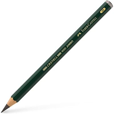 Faber-Castell – Matita Castell 9000 Jumbo, durezza 4B Faber-Castell – Matita Castell 9000 Jumbo, durezza 4B