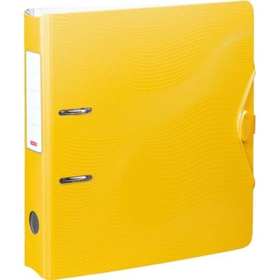 BRUNNEN Raccoglitore "WAVE", 7 cm, colore: Giallo BRUNNEN Raccoglitore "WAVE", 7 cm, colore: Giallo