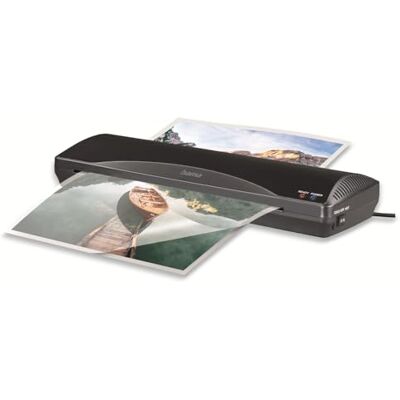 Hama , Laminatrice a caldo e a freddo Home and Office per Fogli A3, Nero Hama , Laminatrice a caldo e a freddo Home and Office per Fogli A3, Nero