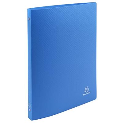 Exacompta Confezione da 5 Raccoglitori Opak Polipropilene Opaco 0.5 mm 4 Anelli Tondi 15 mm Dorso 20 mm F.to Esterno 25x32 cm per A4 Colore: Azzurro Exacompta Confezione da 5 Raccoglitori Opak Polipropilene Opaco 0.5 mm 4 Anelli Tondi 15 mm Dorso 20 mm F.to Esterno 25x32 cm per A4 Colore: Azzurro