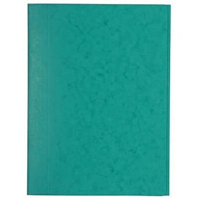 Exacompta rif. cartone da 25 cartelline senza elastico a 3 lembi in carta lustrée 390g/m² cartelline certificate FSC® -24X32cm per documenti in formato A4 colore verde Exacompta rif. cartone da 25 cartelline senza elastico a 3 lembi in carta lustrée 390g/m² cartelline certificate FSC® -24X32cm per documenti in formato A4 colore verde