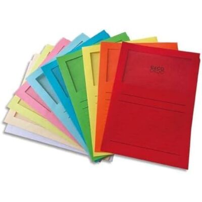 Elco 100 Buste angoli classico con finestra 22 x 31 Carta FSC assorti Assorti 10 couleurs Elco 100 Buste angoli classico con finestra 22 x 31 Carta FSC assorti Assorti 10 couleurs