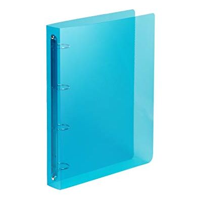 Favorit Raccoglitore Polipropilene Lumina 22X30 4 Anelli Tondi Diametro 30 mm, Blu Favorit Raccoglitore Polipropilene Lumina 22X30 4 Anelli Tondi Diametro 30 mm, Blu