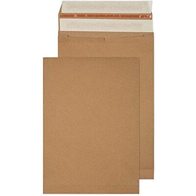 Blake VITA Packaging 353 x 250 x 50 mm 130 g/m2 Busta da spedizione in carta Kraft Stacca e sigilla () Marrone naturale, Confezione da 100 Blake VITA Packaging 353 x 250 x 50 mm 130 g/m2 Busta da spedizione in carta Kraft Stacca e sigilla () Marrone naturale, Confezione da 100
