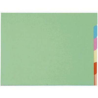 Exacompta Cartelle con Tasca, 24x32 cm, Multicolore Exacompta Cartelle con Tasca, 24x32 cm, Multicolore