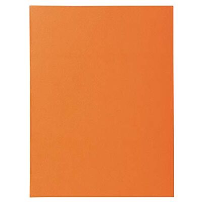 Exacompta Cartelle Semplici Porta Documenti, Schedario Portadocumenti, 24x32 cm, Arancio Exacompta Cartelle Semplici Porta Documenti, Schedario Portadocumenti, 24x32 cm, Arancio
