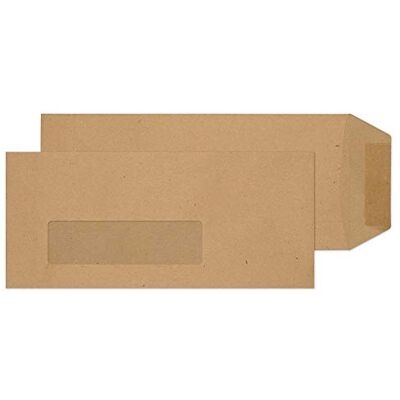 Blake Everyday 229 x 102 mm 80 g/m2 Tasca Gommato () Manila, Confezione da 500 Blake Everyday 229 x 102 mm 80 g/m2 Tasca Gommato () Manila, Confezione da 500
