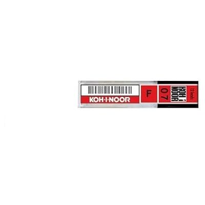 Koh-I-Noor Astuccio 12 mine F 0,7mm 12 Astucci da 12 pezzi Koh-I-Noor Astuccio 12 mine F 0,7mm 12 Astucci da 12 pezzi
