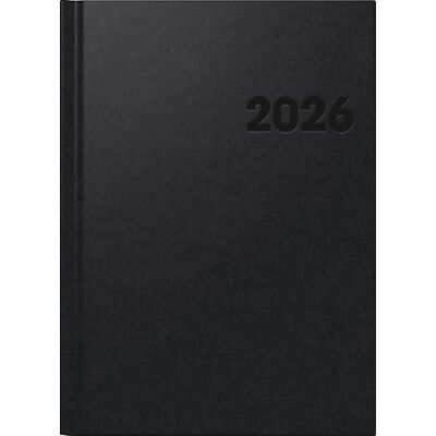 BRUNNEN Calendario a libro mod. 781 '26 A4, plastica, nero BRUNNEN Calendario a libro mod. 781 '26 A4, plastica, nero