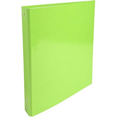 Exacompta rif. 519297E Cartone da 10 raccoglitori rigidi Iderama, 4 anelli rotondi diametro 30 mm, dorso 40 mm, dimensioni esterne: 32 x 26 cm, formato A4, colore: verde anice Exacompta rif. 519297E Cartone da 10 raccoglitori rigidi Iderama, 4 anelli rotondi diametro 30 mm, dorso 40 mm, dimensioni esterne: 32 x 26 cm, formato A4, colore: verde anice