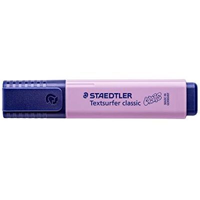 Staedtler textsurfer Classic 364 Edition Colors – Evidenziatore punta smussata 1 A 5 mm lavanda, 10 Pezzi Staedtler textsurfer Classic 364 Edition Colors – Evidenziatore punta smussata 1 A 5 mm lavanda, 10 Pezzi