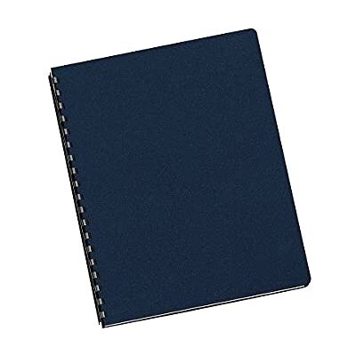 Fellowes Copertine di presentazione rilegatura, lettera oversize, blu navy, confezione da 25 () Fellowes Copertine di presentazione rilegatura, lettera oversize, blu navy, confezione da 25 ()