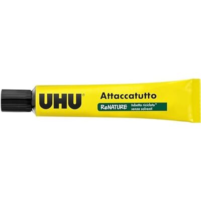UHU Colla Extra attaccatutto tubetto da 18 ml trasparente UHU Colla Extra attaccatutto tubetto da 18 ml trasparente