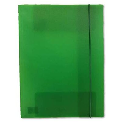 Fellowes U110TV Cartella Tre Lembi, Trasparente Verde Fellowes U110TV Cartella Tre Lembi, Trasparente Verde