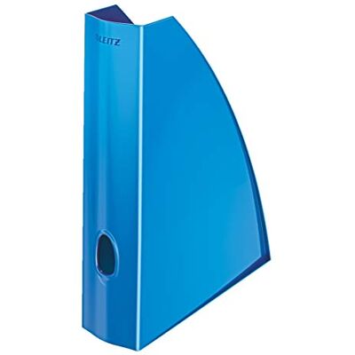 Leitz WOW Portariviste Blu metallizzato Leitz WOW Portariviste Blu metallizzato