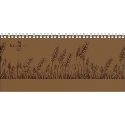 Alpha Tisch-Querkalender Nature Line Malt 2027: Wochenkalender 29,7x13,5 cm mit 1 Woche auf 2 Seiten, Notizbereich & Stundeneinteilung 8-21 Uhr, umweltfreundlicher Bürokalender für Arbeit Alpha Tisch-Querkalender Nature Line Malt 2027: Wochenkalender 29,7x13,5 cm mit 1 Woche auf 2 Seiten, Notizbereich & Stundeneinteilung 8-21 Uhr, umweltfreundlicher Bürokalender für Arbeit