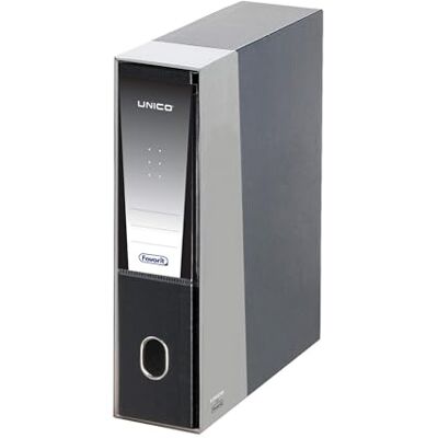 Favorit Raccoglitore Documenti Unico con custodia, Pacco da 12, formato interno 23 x 30 cm, dorso 5 cm, nero Favorit Raccoglitore Documenti Unico con custodia, Pacco da 12, formato interno 23 x 30 cm, dorso 5 cm, nero