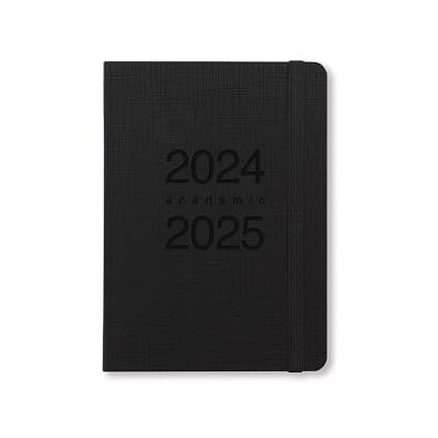 Letts of London Memo A6 accademico 2024/2025 giorno per pagina con agenda appuntamenti – nero Letts of London Memo A6 accademico 2024/2025 giorno per pagina con agenda appuntamenti – nero