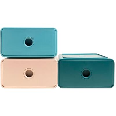 Exacompta Rif. 315406D Cartone da 3 moduli di classificazione Tiny Box 1 cassetto Skandi sovrapposbile, dimensioni esterne: profondità 19 x larghezza 26,5 x altezza 10 cm, assortiti Exacompta Rif. 315406D Cartone da 3 moduli di classificazione Tiny Box 1 cassetto Skandi sovrapposbile, dimensioni esterne: profondità 19 x larghezza 26,5 x altezza 10 cm, assortiti