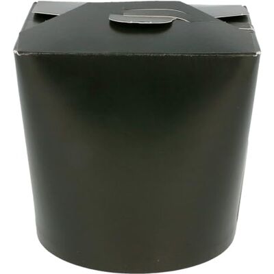 Garcia de Pou Contenitore Per Noodles 960 Ml 305 + 18Pe G/M2 Ø9X10,8 Cm Nero Cartone 50 Unità Garcia de Pou Contenitore Per Noodles 960 Ml 305 + 18Pe G/M2 Ø9X10,8 Cm Nero Cartone 50 Unità