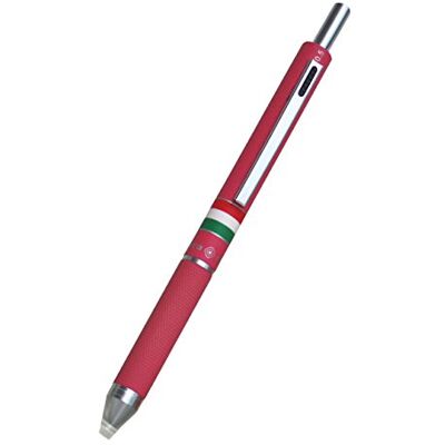 OSAMA , Quadra Penna a Sfera con Portamine, Punta 0,8 mm + Mina 0,5 mm, Ideale per Cartoleria e Cancelleria Scuola, Ufficio e Università Penna Multicolore con Inchiostro Nero, Blu e Rosso Fucsia OSAMA , Quadra Penna a Sfera con Portamine, Punta 0,8 mm + Mina 0,5 mm, Ideale per Cartoleria e Cancelleria Scuola, Ufficio e Università Penna Multicolore con Inchiostro Nero, Blu e Rosso Fucsia