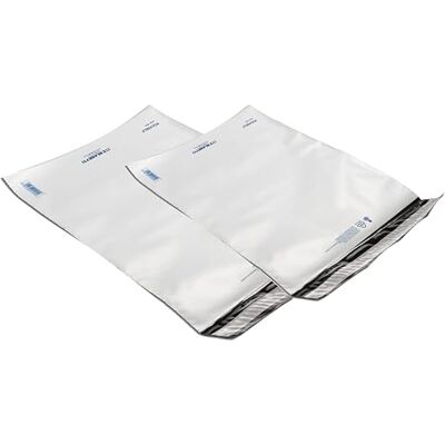 Blasetti 100 Sacchetti per Spedizione in Plastica POLYSELF Formato: 52x55 cm, Materiale Polietilene Bianco. Antistrappo con Chiusura Adesiva, Buste Flyer Riciclabili per Corrieri e Spedizioni Blasetti 100 Sacchetti per Spedizione in Plastica POLYSELF Formato: 52x55 cm, Materiale Polietilene Bianco. Antistrappo con Chiusura Adesiva, Buste Flyer Riciclabili per Corrieri e Spedizioni