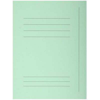 Exacompta Cartelle con Alette, 24x32 cm, Verde, 50 Pezzi Exacompta Cartelle con Alette, 24x32 cm, Verde, 50 Pezzi