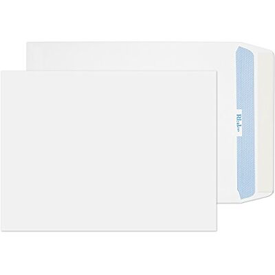 Blake Premium Office 305 x 229 mm 120 g/m2 Tasca Stacca e sigilla () Bianco ultra wove, Confezione da 500 Blake Premium Office 305 x 229 mm 120 g/m2 Tasca Stacca e sigilla () Bianco ultra wove, Confezione da 500