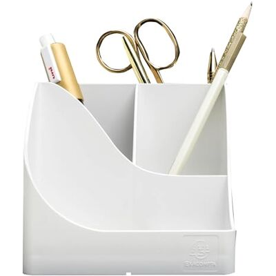 Exacompta Rif. 69513D Set di 4 portapenne Pen Wave Autentik, con 5 scomparti, 4 scomparti alti per utensili di grandi dimensioni e 1 scomparto basso per piccoli utensili Exacompta Rif. 69513D Set di 4 portapenne Pen Wave Autentik, con 5 scomparti, 4 scomparti alti per utensili di grandi dimensioni e 1 scomparto basso per piccoli utensili