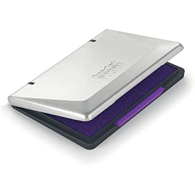 Trodat Cuscinetto Classic 9052M per Timbri Manuali, Misura 110 x 70 mm, Colore Viola, Coperchio in Metallo, base in Plastica Riciclata al 95% e Feltro, Inchiostro a base di acqua e Indelebile Trodat Cuscinetto Classic 9052M per Timbri Manuali, Misura 110 x 70 mm, Colore Viola, Coperchio in Metallo, base in Plastica Riciclata al 95% e Feltro, Inchiostro a base di acqua e Indelebile