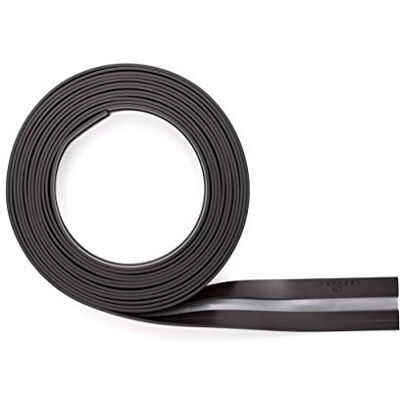 Durable Striscia Adesiva con Chiusura Magnetica, 5000 x 17 mm, Argento Metallizzato Durable Striscia Adesiva con Chiusura Magnetica, 5000 x 17 mm, Argento Metallizzato