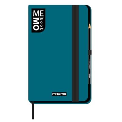 Mitama Taccuino Large PETROLIO MEMO BOOK NOTEBOOK Copertina Soft Touch Tasca interna + Matita Inclusa Fogli a Righe 13 x 21 cm, Per ragazzi e adulti, Ufficio e tempo libero Mitama Taccuino Large PETROLIO MEMO BOOK NOTEBOOK Copertina Soft Touch Tasca interna + Matita Inclusa Fogli a Righe 13 x 21 cm, Per ragazzi e adulti, Ufficio e tempo libero