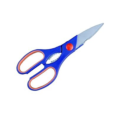 KUM 5070712 Forbici al Titanio con Lama da 25 cm, Forbici Multiuso Maxi, Forbici per Cucina, Ufficio e Casa, Blu KUM 5070712 Forbici al Titanio con Lama da 25 cm, Forbici Multiuso Maxi, Forbici per Cucina, Ufficio e Casa, Blu